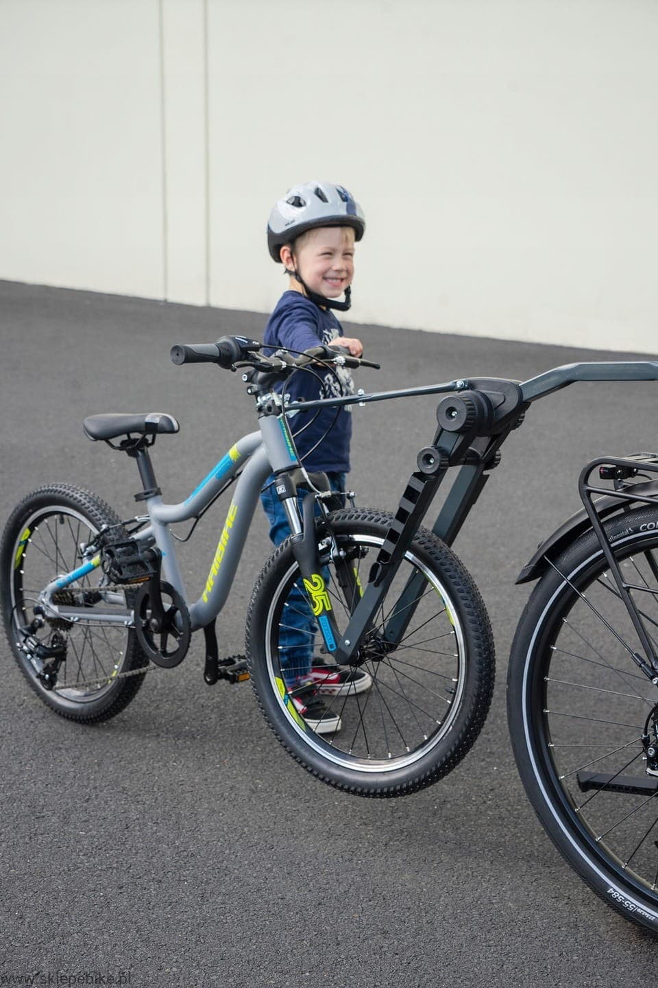 barre de traction vélo enfant XLC TW-S03 installation facile