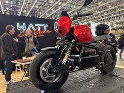 Salon du 2 Roues de Lyon : Motowatt expose ses surprenantes motos électriques à deux moteurs