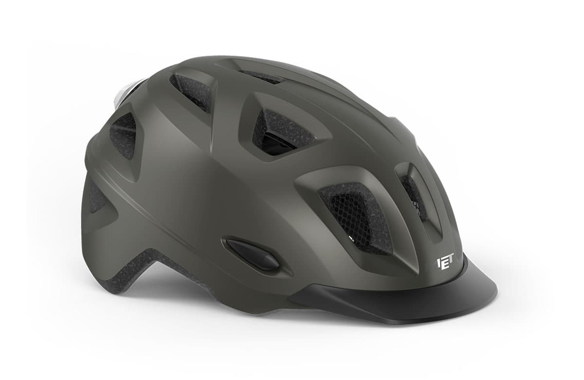 Casque vélo urbain Met Mobilite MIPS avec filet anti-insectes intégré