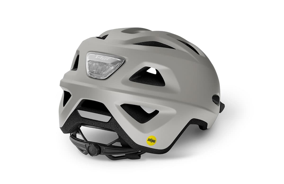 Casque vélo urbain Met Mobilite MIPS avec filet anti-insectes